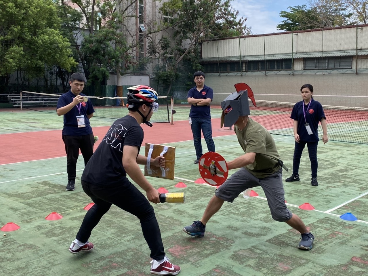 校園掀起「羅馬競技生死鬥」熱，建國科大學生會舉辦羅馬競技生死鬥