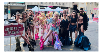 美容系參與彰化市踩街活動圖片