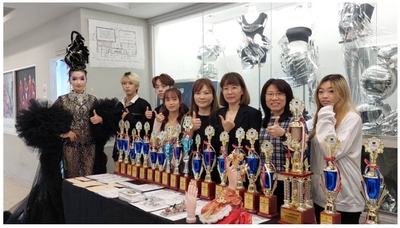 建國科大美容系TSIA美業賽成績亮眼　連七年國際宴會創意化妝第一圖片